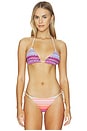 view 1 of 5 HAUT DE MAILLOT DE BAIN TRIANGLE TRIANGLE BIKINI TOP in Sunkissed