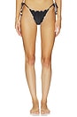 view 1 of 4 Lettuce Edge Tie Side Bikini Bottom in Tux