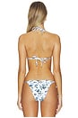 view 4 of 5 HAUT DE MAILLOT DE BAIN TRIANGLE RÉVERSIBLE ALICE + OLIVIA in American Beauty