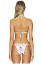view 3 of 4 HAUT DE MAILLOT DE BAIN TRIANGLE ALICE + OLIVIA in English Rose