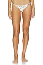view 1 of 4 BAS DE MAILLOT DE BAIN AVEC LIENS À NOUER CÔTÉS ALICE + OLIVIA in English Rose