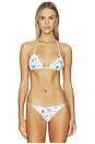 view 1 of 4 HAUT DE MAILLOT DE BAIN TRIANGLE ALICE + OLIVIA in Twisting Vines