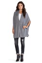 view 2 of 4 Isabella Poncho in Grey Marle