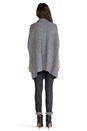 view 4 of 4 Isabella Poncho in Grey Marle
