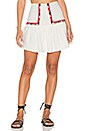 view 1 of 4 Devi Mini Skirt in Ecru