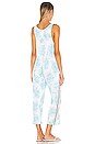 view 3 of 3 Tie Dye Jumpsuit in Light Blue