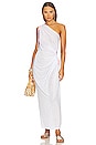view 1 of 4 One Shoulder Dress in White