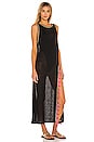 view 2 of 4 Tassel Slit Dress in Black