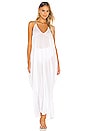 view 1 of 4 Grecian Dress in White Leopard