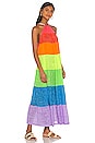 view 2 of 4 Popsicle Halter Dress in Rainbow