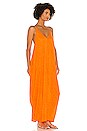 view 3 of 5 Grecian Dress in Tangerine