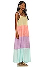 view 2 of 3 Rainbow Maxi Dress in Pastels