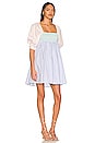 view 2 of 3 Pattern Play Babydoll Dress in Checkered