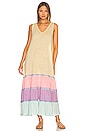 view 1 of 3 Rainbow Tank Maxi Dress in Pastel