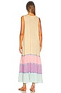 view 3 of 3 Rainbow Tank Maxi Dress in Pastel