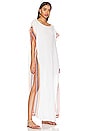 view 2 of 3 Open Side Maxi Dress in White