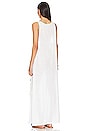 view 3 of 3 Stephanie Tassel Slit Dress in White