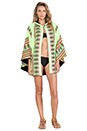 view 5 of 5 Inca Towel Cape in Lemon
