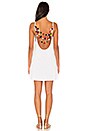 view 4 of 4 Mini Pom Pom Dress in White