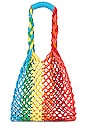 view 2 of 4 Knitted Tote Bag in Bright