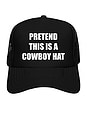 view 1 of 2 GORRA DE CAMIONERO COWBOY in Black