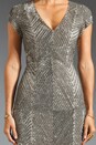 view 3 of 6 Ombre Sequin Dress in Grey