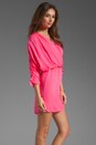 view 3 of 5 Bella Dress in Flamingo