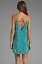 view 4 of 6 Kate Sequins Dress in Aqua