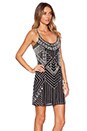 view 2 of 4 Hayden Embellished Dress in Black & Ivory