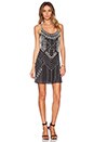 view 4 of 4 Hayden Embellished Dress in Black & Ivory