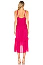 view 3 of 3 Josie Dress in Bright Rose