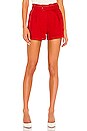 view 1 of 4 Effie Short in Jungle Red
