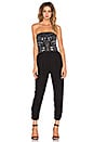 view 1 of 3 Giovanna Embellished Jumpsuit in Black