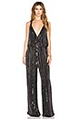 view 1 of 4 Donny Sequin Jumpsuit in Black