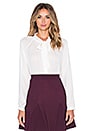 view 1 of 5 Gilley Combo Blouse in Ivory