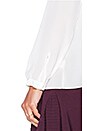 view 5 of 5 Gilley Combo Blouse in Ivory