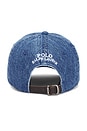 view 2 of 2 Denim Classic Novelty Bear Sport Cap in Medium Wash