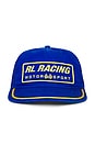 view 1 of 2 Polyester Knit Vintage Rl Racing Trucker Hat in Heritage Blue