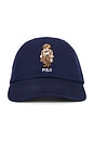 view 1 of 3 Classic Twill Novelty Bear Sport Cap in Newport Navy