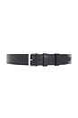 view 1 of 4 CEINTURE ITALIAN SADDLE LEATHER in Black