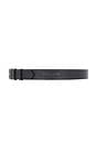 view 4 of 4 CEINTURE ITALIAN SADDLE LEATHER in Black