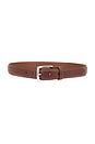 view 1 of 3 Leather Suffield Belt in Tan