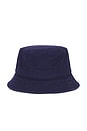 view 2 of 2 Chino Novelty Bear Loft Bucket Hat in Newport Navy