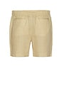 view 2 of 6 Linen Pull On Prepster Short in Coastal Beige