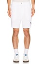 view 1 of 5 Terry Prepster Tennis Logo Short in White