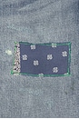view 5 of 5 Novelty Repair Denim Jean Short in Junegrass
