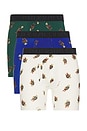 view 1 of 3 3 Pack Boxer Brief in Multi Bear Print