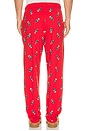 view 4 of 5 Knit Bear Printed PJ Pant in RL2000 Red