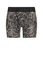view 2 of 3 BRAGUITAS BOXER in Museum Grey, Polo Black, & Woods Paisley Print