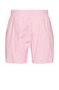 view 2 of 2 Yarn Dyed Woven Boxer in Pink Mini Gingham & Cruise Navy PP